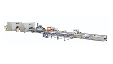 Automatic Production Line for Cutting, Punching and Milling Aluminum Formwork