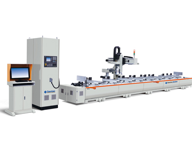 Aluminium High-speed Double Worktable CNC Machine Center