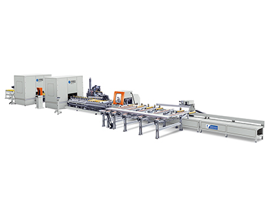 Automatic Production Line for Cutting, Punching and Milling Aluminum Formwork